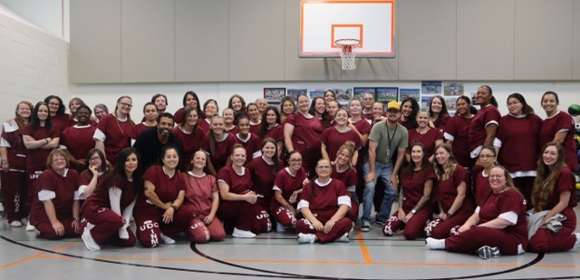 large group of students